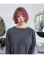 ソア バイ リコヘアーうるま(SOAR by lico hair Uruma) ピンクカラー/ハイトーン/夏カラー/うるま市/沖縄市/名護