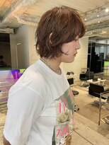 ラーク 千葉(LARK)&nbsp;小顔/水パーマ／黒髪／ニュアンスパーマ／【千葉/パーマ】