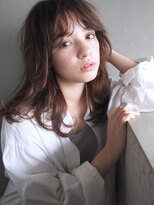 コス(kos) 『nanuk*UEKI』透け感とツヤ感*ラヴェンダーアッシュ