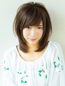 アフロート ディル(AFLOAT D'L) 《AFLOATディル裕二朗》》ふんわりシルエットの小顔カット