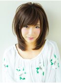 《AFLOATディル裕二朗》》ふんわりシルエットの小顔カット