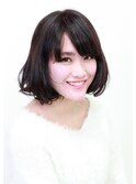 ふんわりワンカールボブ