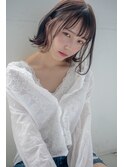 【THEATER】外ハネ　ゆるウェーブ　黒髪