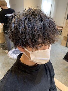 エルオム(EL.HOMME) 【MITSU】波打ちスパイラル×マッシュショート