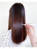 【ロング】暗髪つやつやストレート