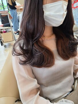 アナザースカイ (another sky) ブリーチなしのインナーカラー