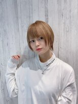 リアイス(Re:ICE)&nbsp;ミニウルフ/くすみブルー/流れるレイヤー/インナーハイライト