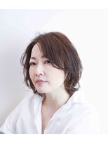 ジール プラス 西明石駅前店(zeal plus) パーマ風ニュアンスウェーブヘア