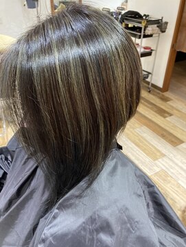美容室 プラセル(Plaser) ハイライト+イルミナカラー