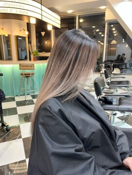 ゲーム 吉祥寺店(GAME) ダブルカラーグレージュカラーケアブリーチハイトーンカラー韓国