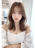 くびれが可愛いキレイめレイヤーカット★フェイスレイヤー