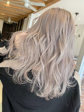 リード バイ ラグーン(LEAD by LAGOON) ミルクティーベージュダブルカラーインナーカラーケアブリーチ