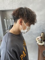 ロンドカスティーヨ 四日市(Lond castillo)&nbsp;【萩原】ツイストスパイラルパーマ/刈り上げマッシュ/メンズヘア