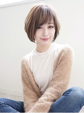 ホール(WHOLE) 【WHOLE】上質ショート×ライトベージュ