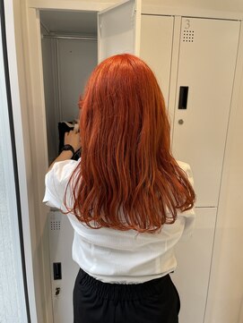 シェル 立川(shell) オレンジベージュ/ 暖色カラー/ハイトーンカラー