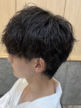 ニアウ 伊勢崎連取店(Niau) メンズマッシュパーマツイストスパイラルパーマ波巻きパーマ