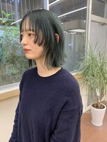 パークレーン アイス イヴェン(park lane ICI yeven)&nbsp;モスグリーン　姫カット　/akari