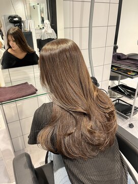 ノット 表参道青山(knot) 2024年春流行る♪キャラメルベージュ