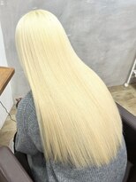 ロア 福岡天神本店(LORE)&nbsp;ダブルカラーベージュカラーケアブリーチカラーハイトーンカラー