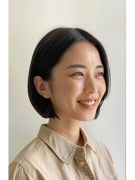 ルシードスタイル アウラ 松戸市五香(LUCIDO STYLE Aura) ショートスタイル【松戸・五香・白髪染め・カラー・髪質改善】