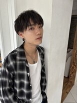 メンズナチュラルマッシュヘア