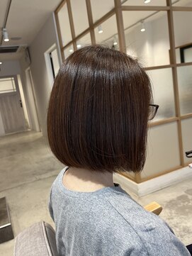 ヘアーサロン フーガ 春日部店(HAIR SALON fuuga) 前下がりボブ
