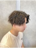 センターパート×ツイストスパイラル/20代30代