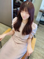 マーリャヘアー(mallia hair) レイヤースタイルレイヤーカットロングレイヤー小顔スタイル