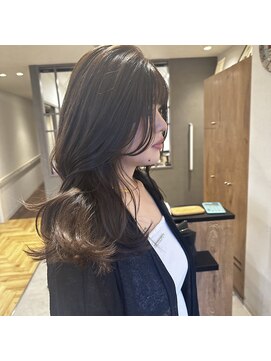 アルマヘアー(Alma hair by murasaki) ◎ロングスタイルのアッシュベージュ◎