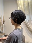 ウルフマッシュ*マッシュショート*髪質改善*地毛カラー*耳かけ