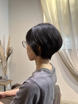 ワ ヘアー(wa-hair) ウルフマッシュ*マッシュショート*髪質改善*地毛カラー*耳かけ