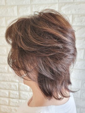 松本平太郎美容室 吉祥寺パートファイブ(PART5) ショートウルフ/30代40代50代60代