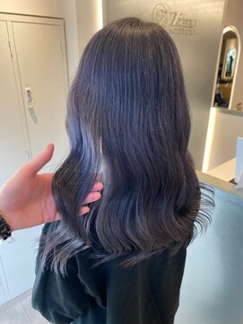 ジーナ 船橋(Zina) 髪質改善＊ロングレイヤーグレーベージュ＊美髪【Zina船橋】