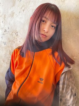 ネス(ness) ブリーチカラー/ハイライト/レイヤーカット/ダブルカラー