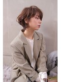 美フォルムショート◇オフィスブラウン