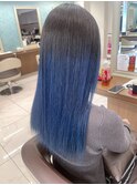 ナチュラルブルーグラデーション