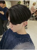 横浜ニュアンスパーマ毛流れセンターパートフェザーパーマ40代