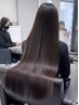 【KAZUKI指名】最高峰髪質改善ストレート+カット
