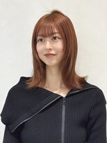 ザックラフィネ(ZACC raffine) オレンジ/ブリーチなしWカラー/フェイスレイヤー