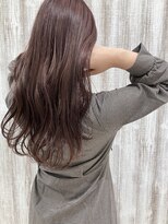 フェイバリットビューティシャルム(Favorite Beauty Charme) ブリーチありカシスカラー×巻き髪スタイル×上大岡駅近く