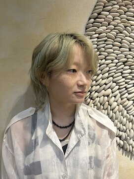 アンツ サザンリゾート 茅ヶ崎店(ANT'S Southern Resort) くびれヘア/アプリコットオレンジ/夏のヘアアレンジ