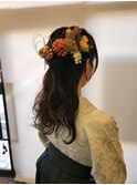 ハーフアップ