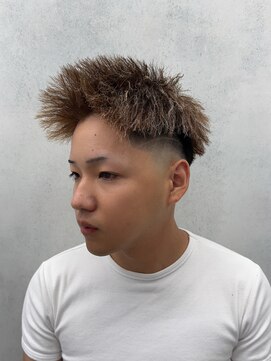 ルースト 西院店(ROOST) パイルツイスト×ゴールドハイライト