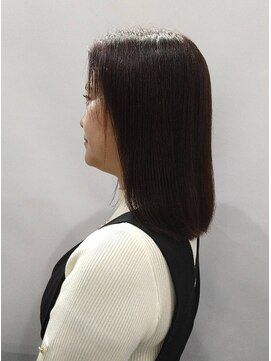 ヘア イノウエ HAIR INOUE 安定のピンクブラウン