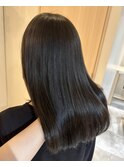 矢野口の巻ける縮毛矯正×艶カラー【美髪矯正ストレート】