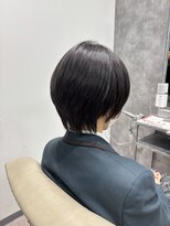 フォンド 津田沼(fond.)&nbsp;着物ヘア/大人ガーリー/ダークアッシュ/似合わせカット/津田沼