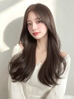 クイーン バイ ノイズ 西院(QUEEN by noism)&nbsp;ナチュラルレイヤートレンドカラー韓国風シースルーバング