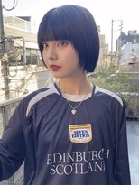 サンチャサロン(sancha salon) モードなミニボブ