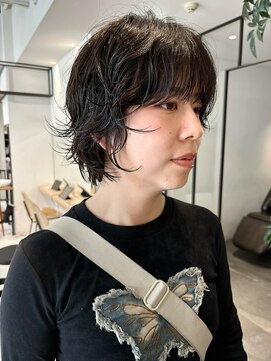 フィルムス 銀座(FILMS) ミルクブラウン/ボブ/オリーブベージュ/ブリーチなし/銀座