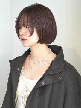 インセプション 銀座(INCEPTION) 丸みショート・ボブ/顔まわりレイヤー/前髪あり/20代/30代